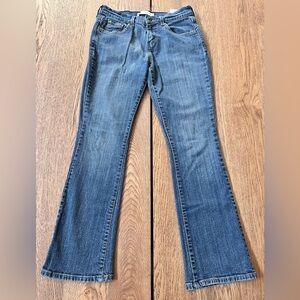 Levi's 515 Women's Boot Cut Jeans in Denim Blue Size 4